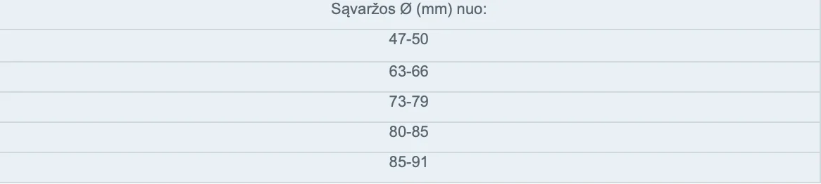 savarza nerudijantis plienas ismatavimai