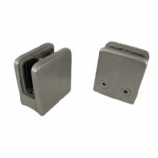 kvadratinis nerudijantis stiklo laikiklis vamzdziui